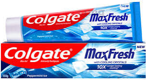 Colgate Max Fresh Ice Blue Gel Tooth Paste