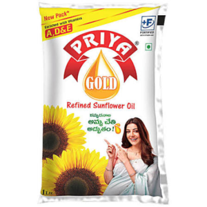 Priya Gold Sunflower Oil